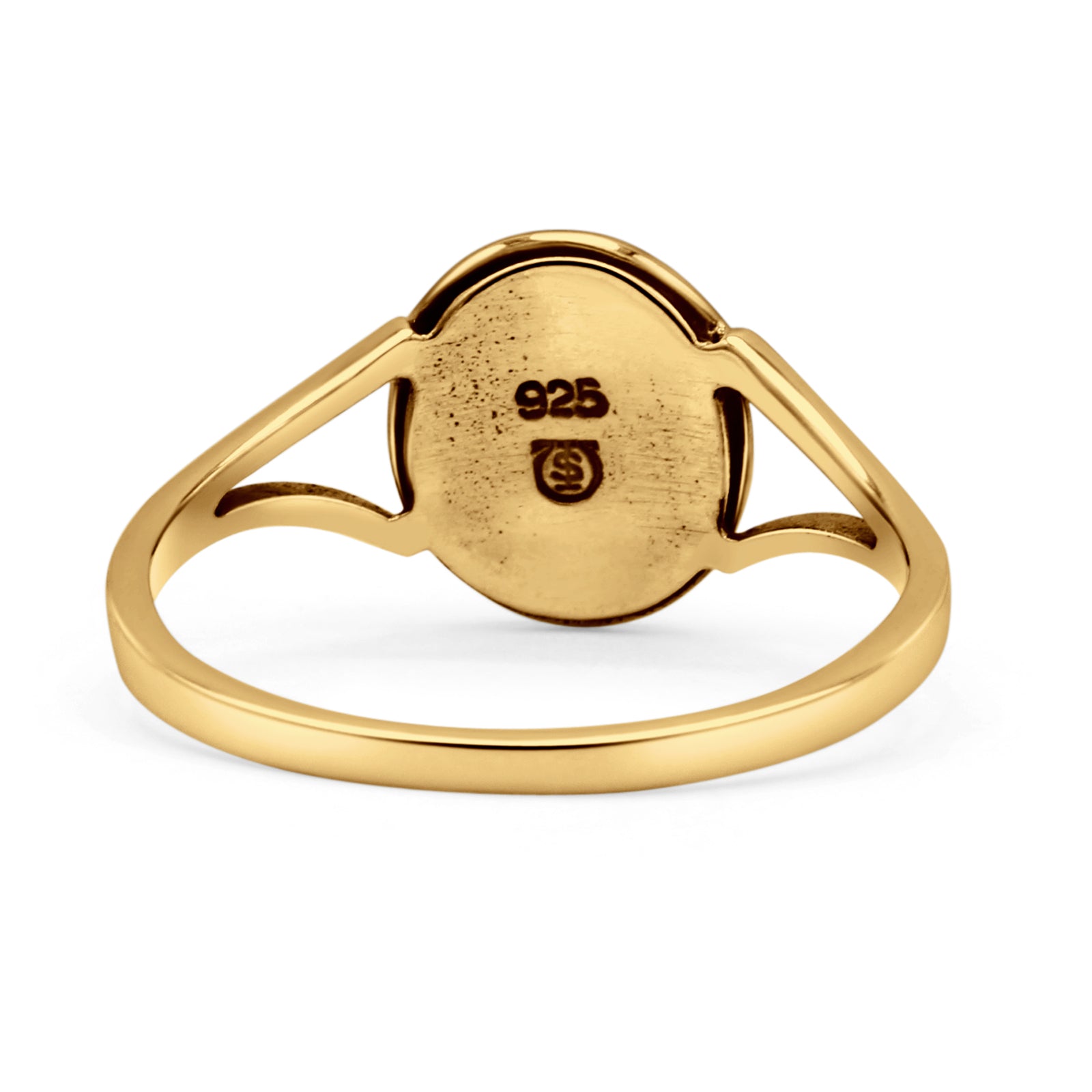 Oval Statement Fashion Thumb Ring Lab Created Opal Oxidized Solid 925 Sterling Silver