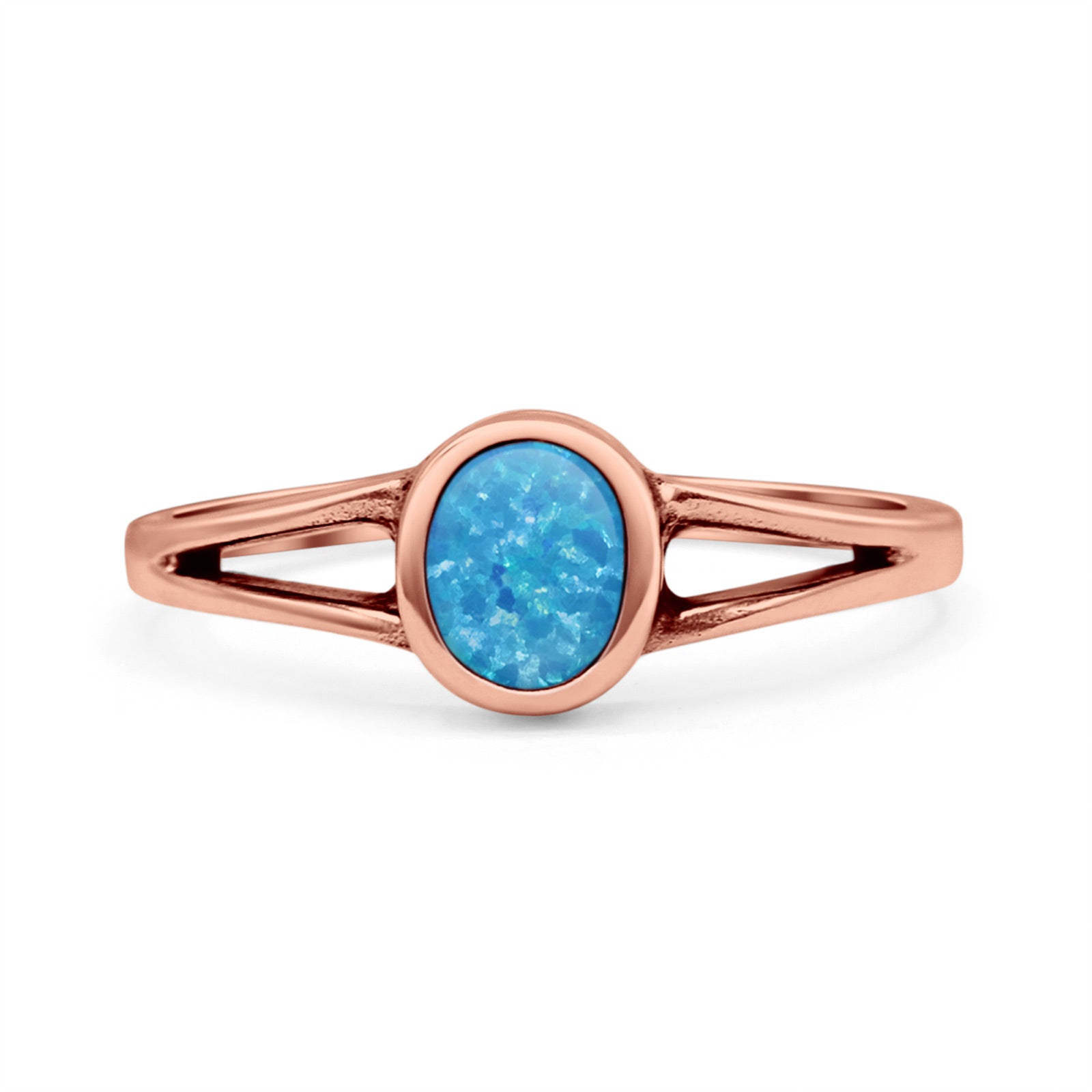 Oval Oxidized Statement Fashion Petite Dainty Thumb Ring Lab Created Opal Solid 925 Sterling Silver