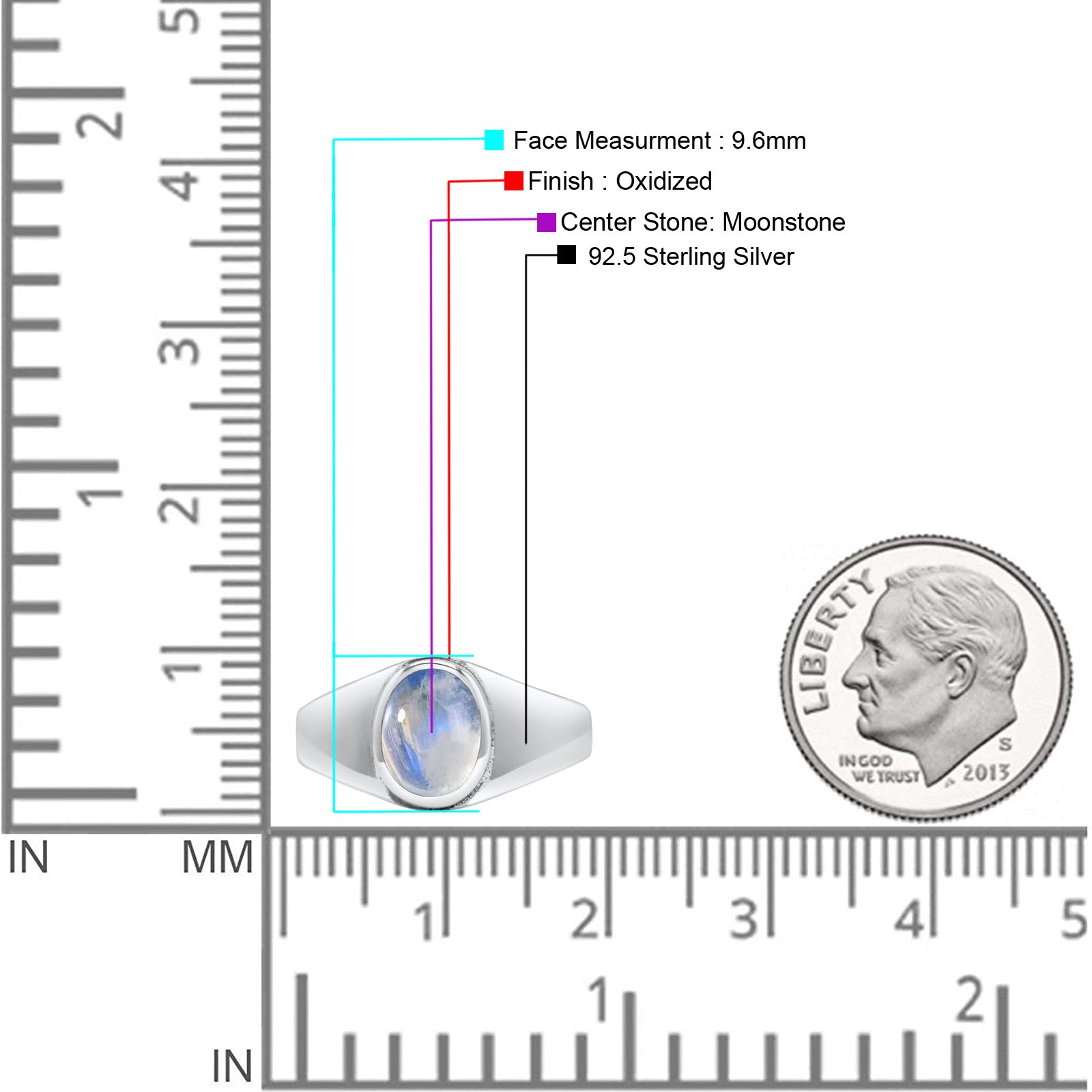 Petite Dainty Statement Fashion Oval Thumb Ring Lab Created Opal Solid 925 Sterling Silver