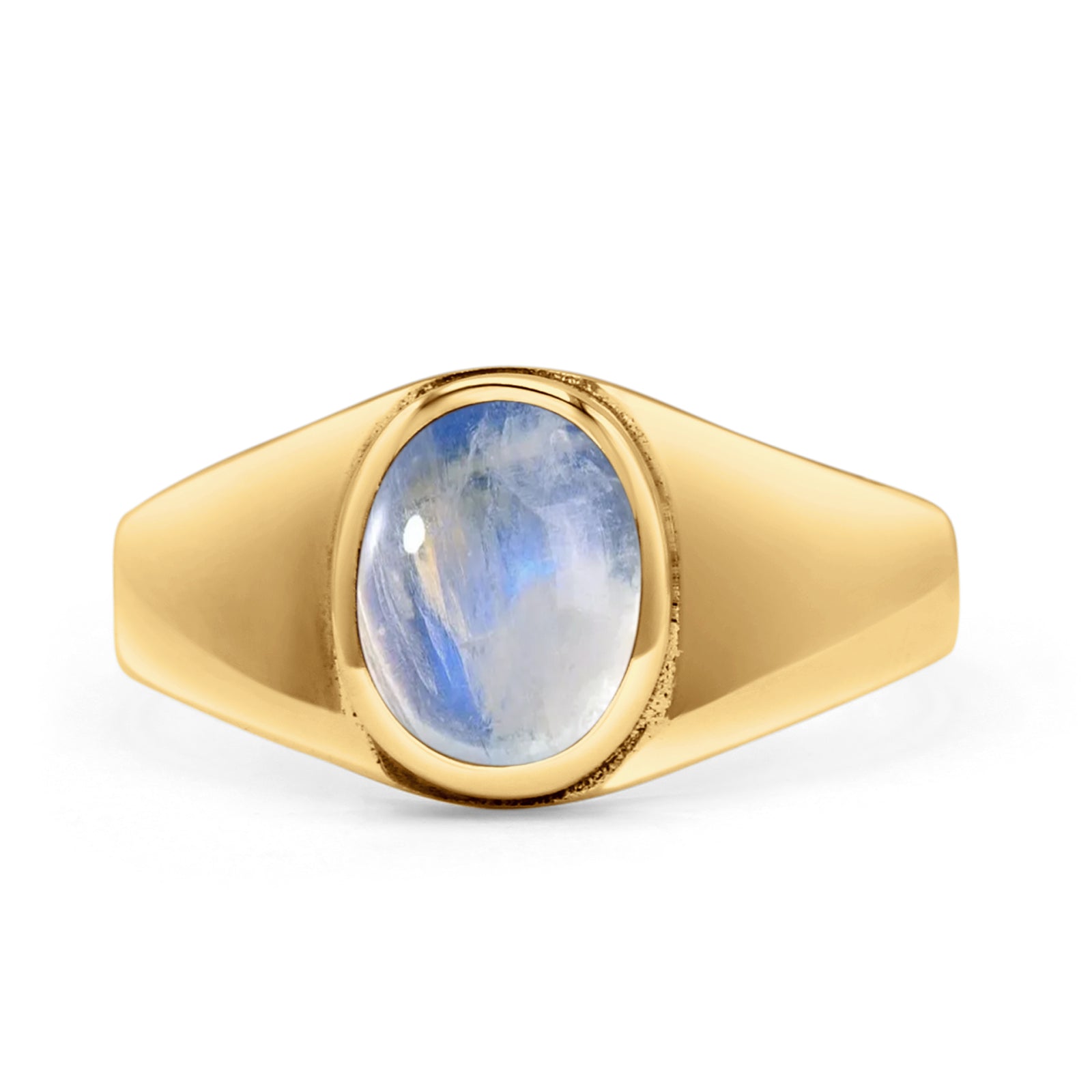 Petite Dainty Statement Fashion Oval Thumb Ring Lab Created Opal Solid 925 Sterling Silver
