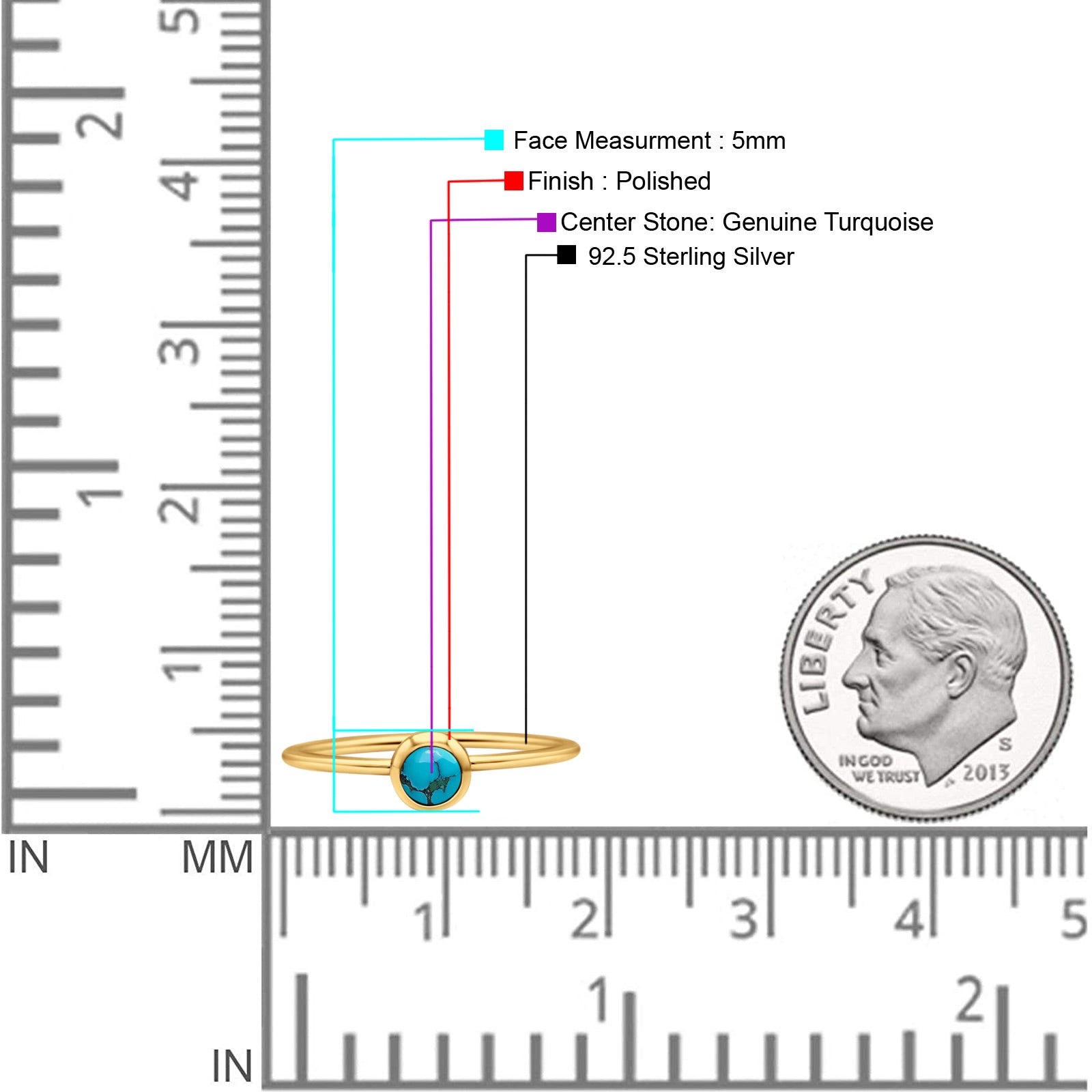 Round Fashion Statement Petite Dainty Thumb Ring Lab Created Opal Solid 925 Sterling Silver