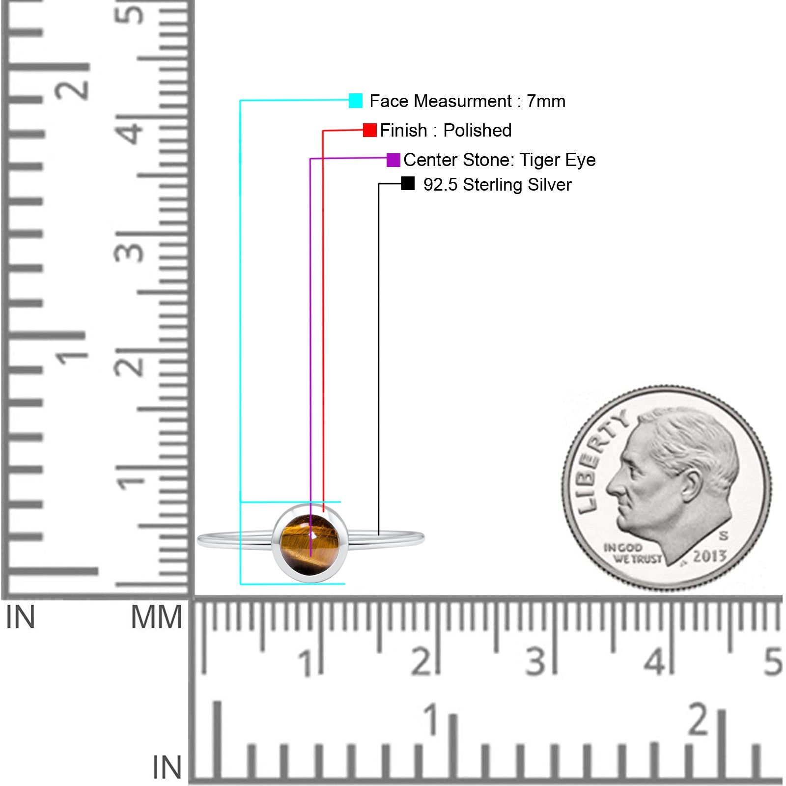 Round Statement Fashion Petite Dainty Thumb Ring Lab Created Opal Solid 925 Sterling Silver