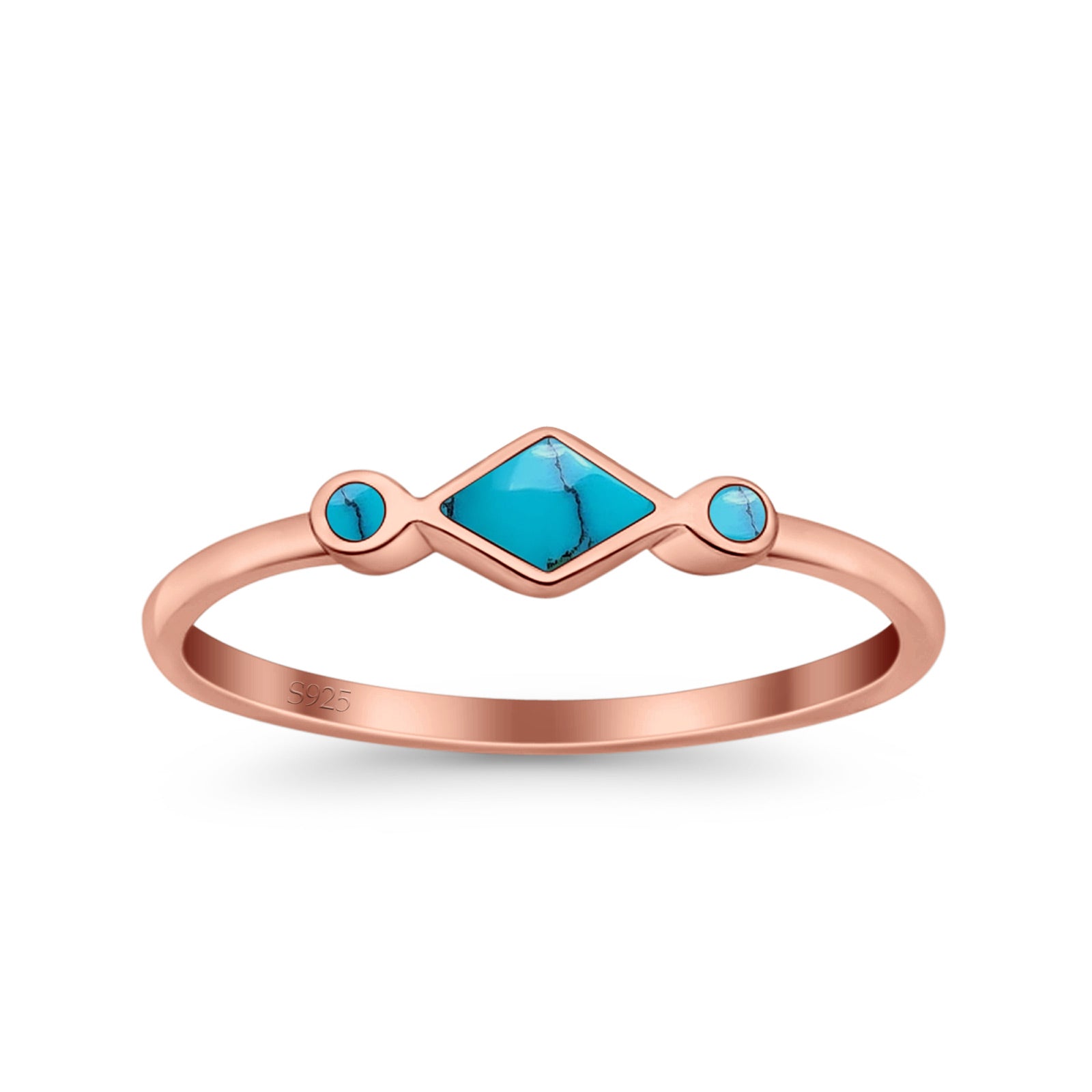 Square Vintage Style Petite Dainty Statement Fashion Thumb Ring Lab Created Opal 925 Sterling Silver