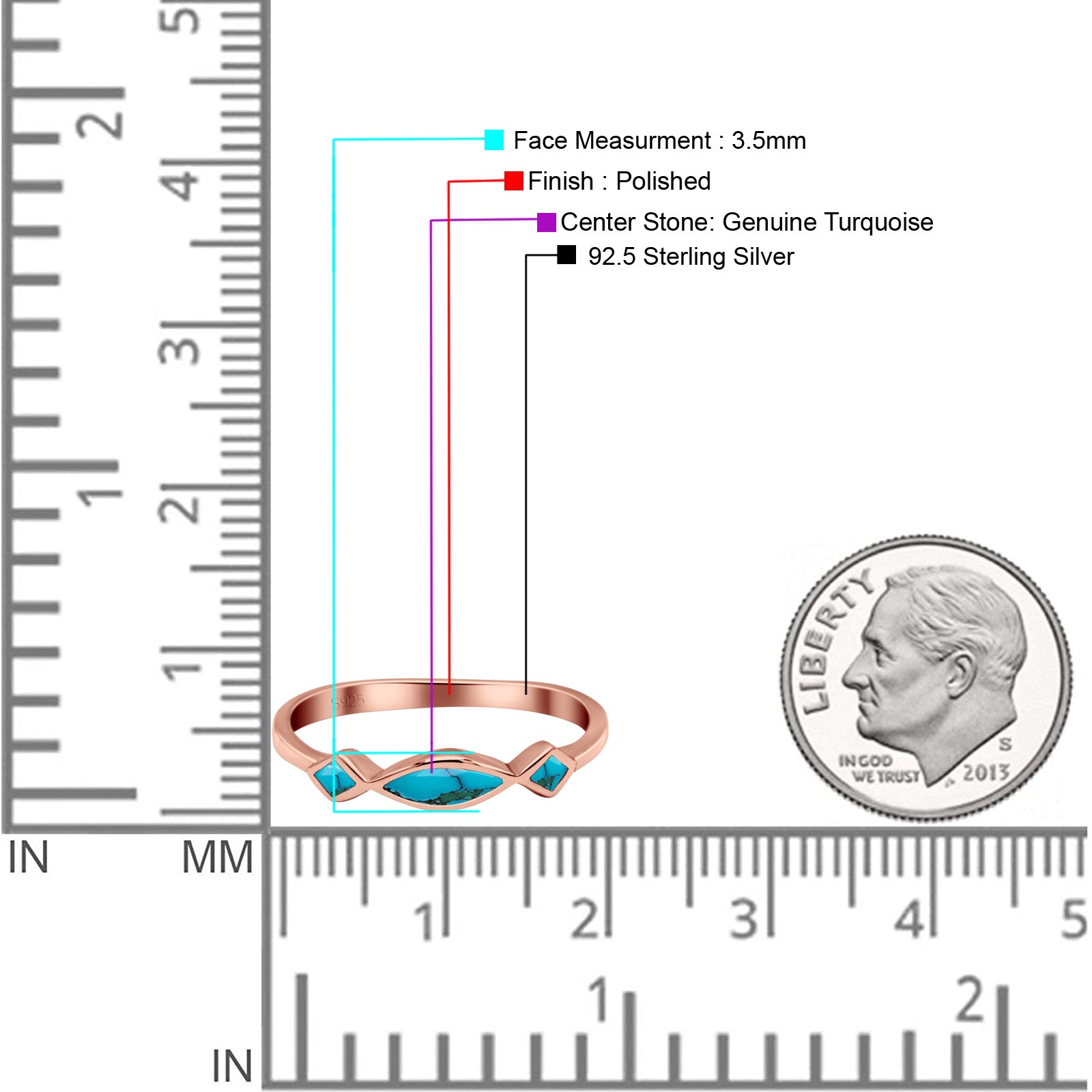 Marquise Vintage Style Petite Dainty Fashion Thumb Ring Lab Created Opal Solid 925 Sterling Silver