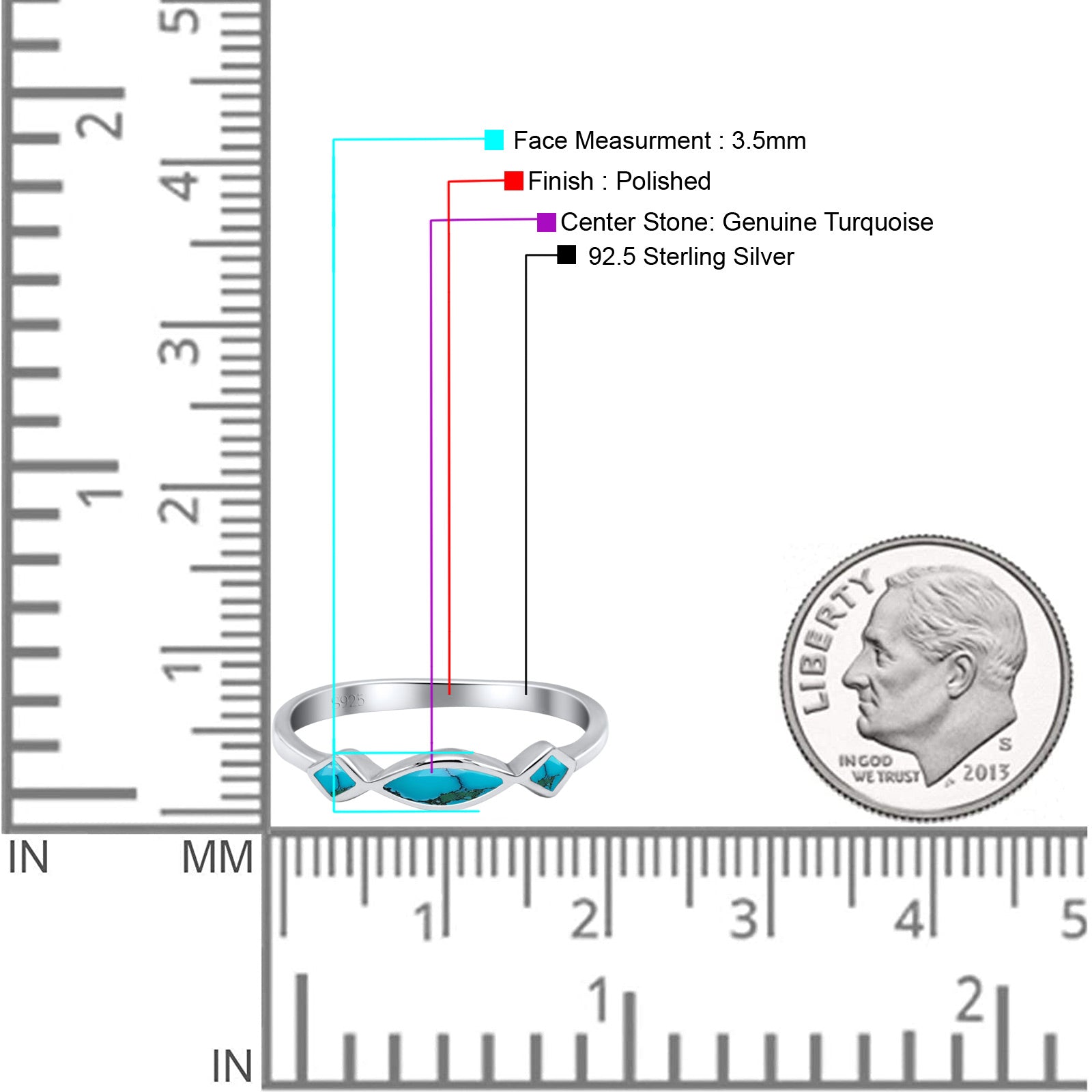 Marquise Vintage Style Petite Dainty Fashion Thumb Ring Lab Created Opal Solid 925 Sterling Silver