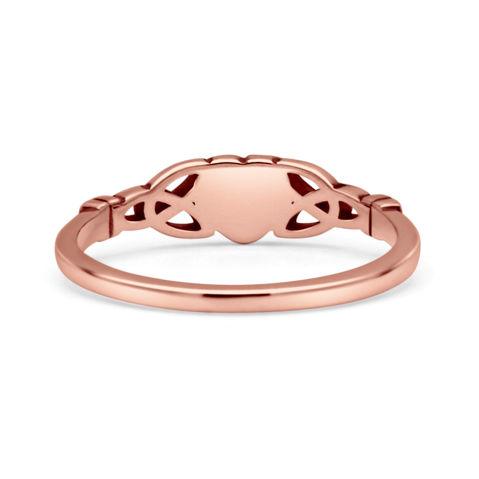 Celtic Heart Oxidized Thumb Ring Statement Fashion Ring Lab Created Opal 925 Sterling Silver