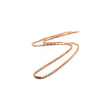 Rose Gold Box Chain 0.8 MM