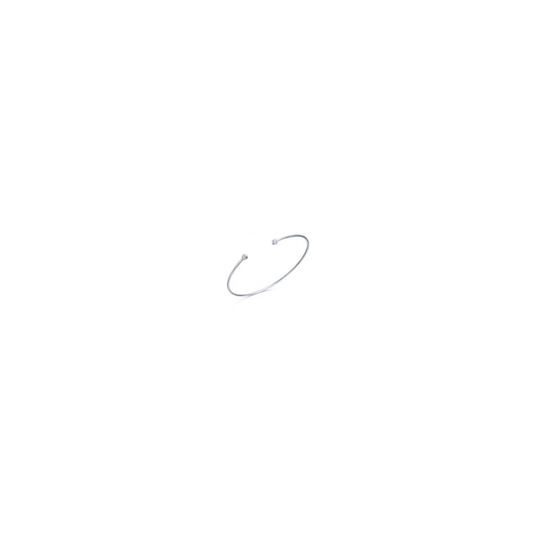 7MM Plain Collar Choker Chain .925 Sterling Silver No Clasp-5.25