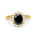 Solitaire Accent Wedding Ring Simulated Cubic Zirconia 925 Sterling Silver