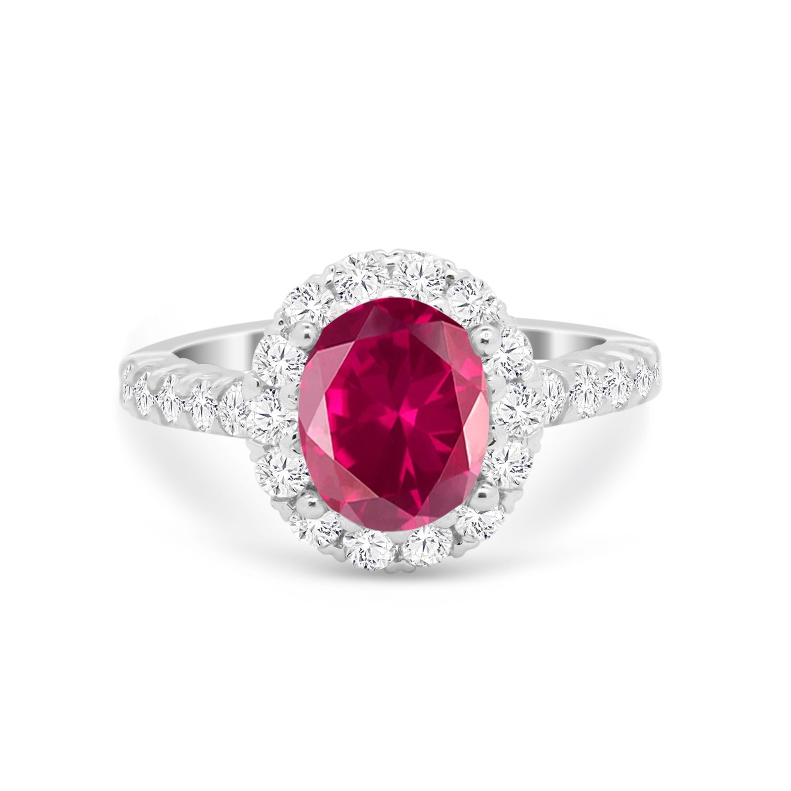 Solitaire Accent Wedding Ring Simulated Cubic Zirconia 925 Sterling Silver