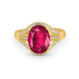 Art Deco Engagement Bridal Ring Simulated Cubic Zirconia 925 Sterling Silver BA1059