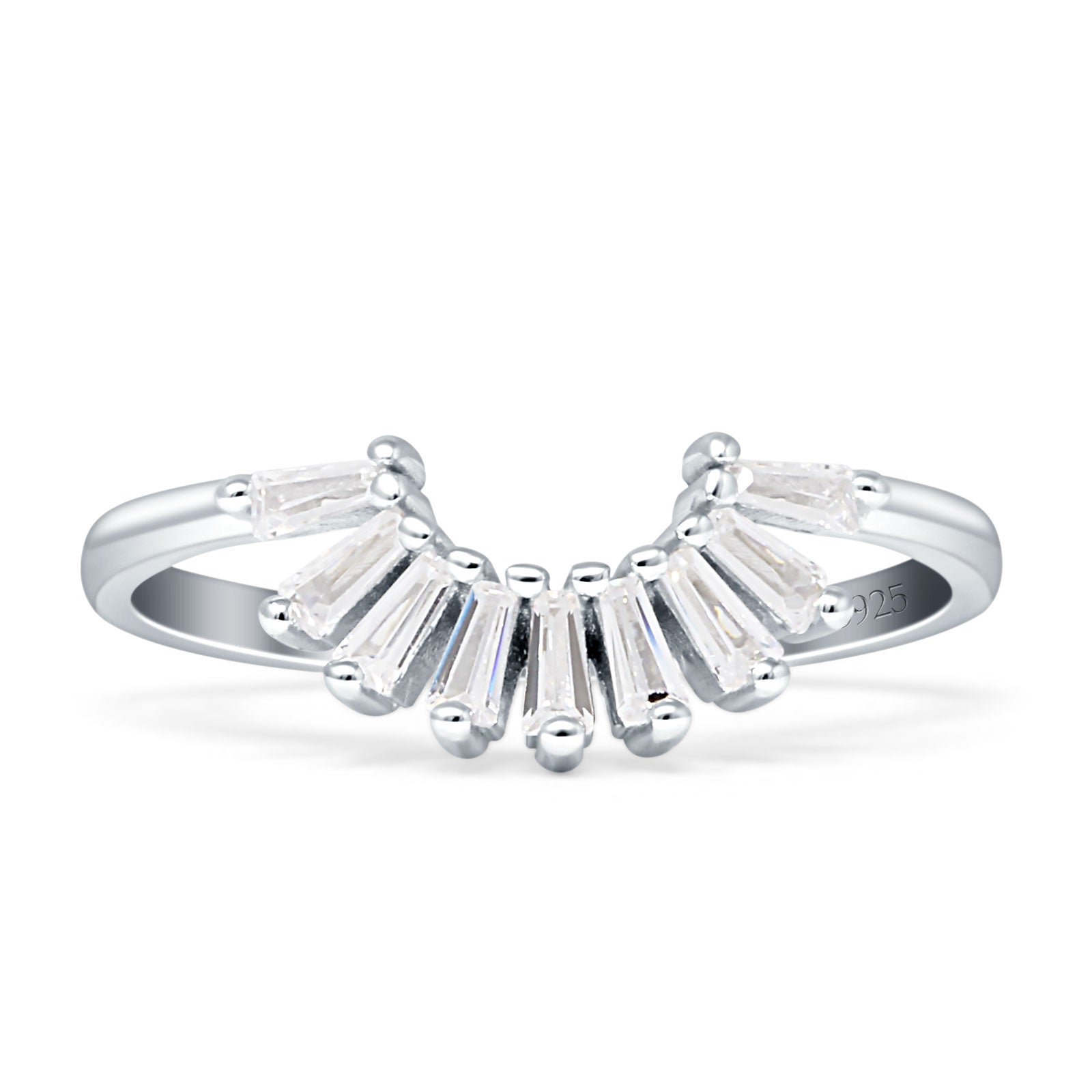 Contour Wedding Band