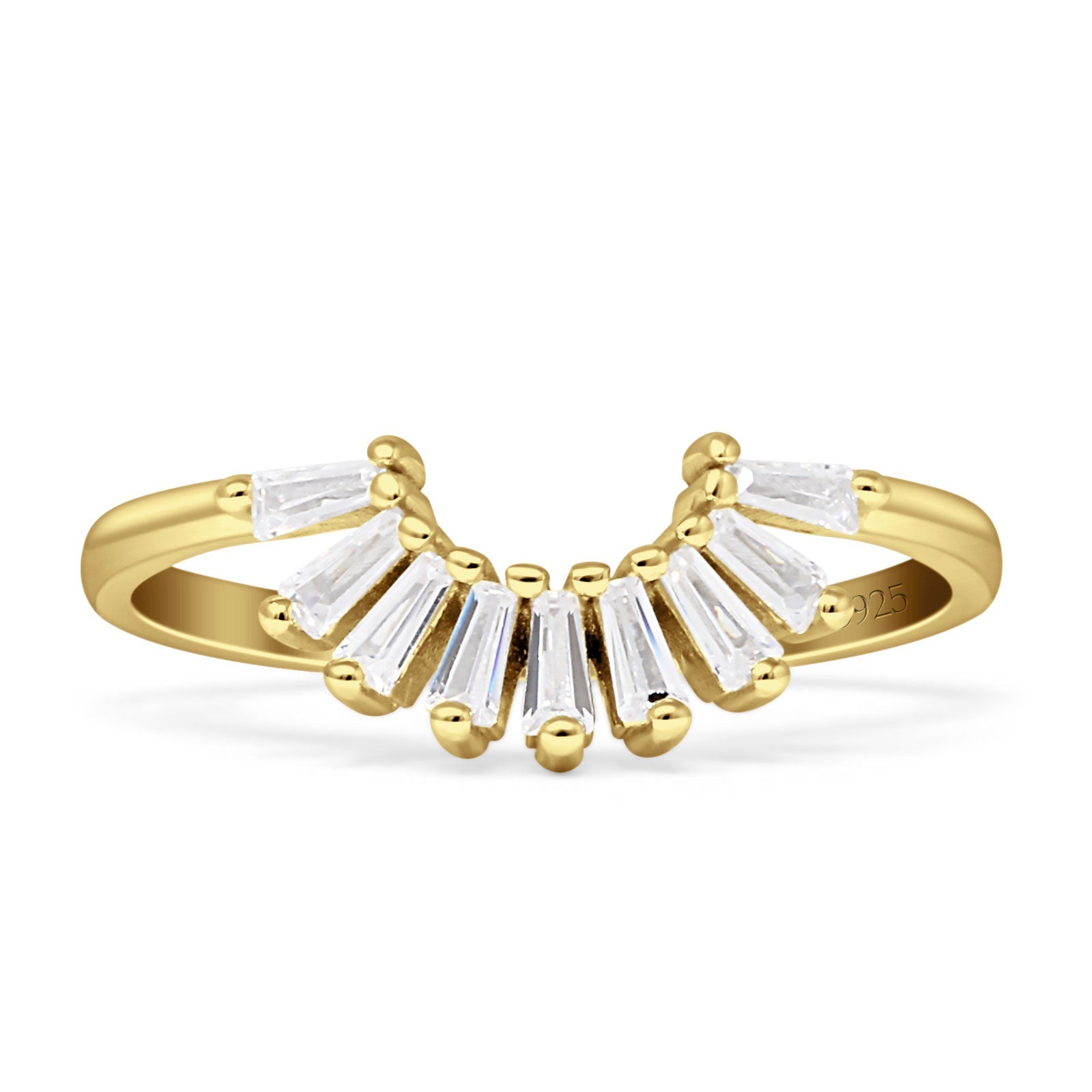 Contour Wedding Band