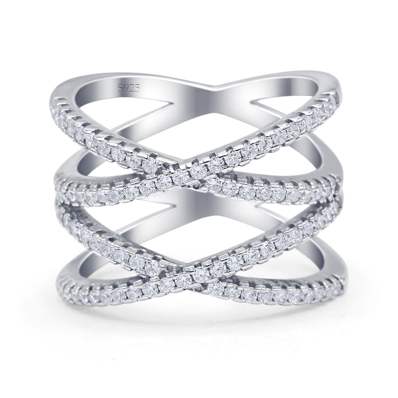 Crisscross Ring
