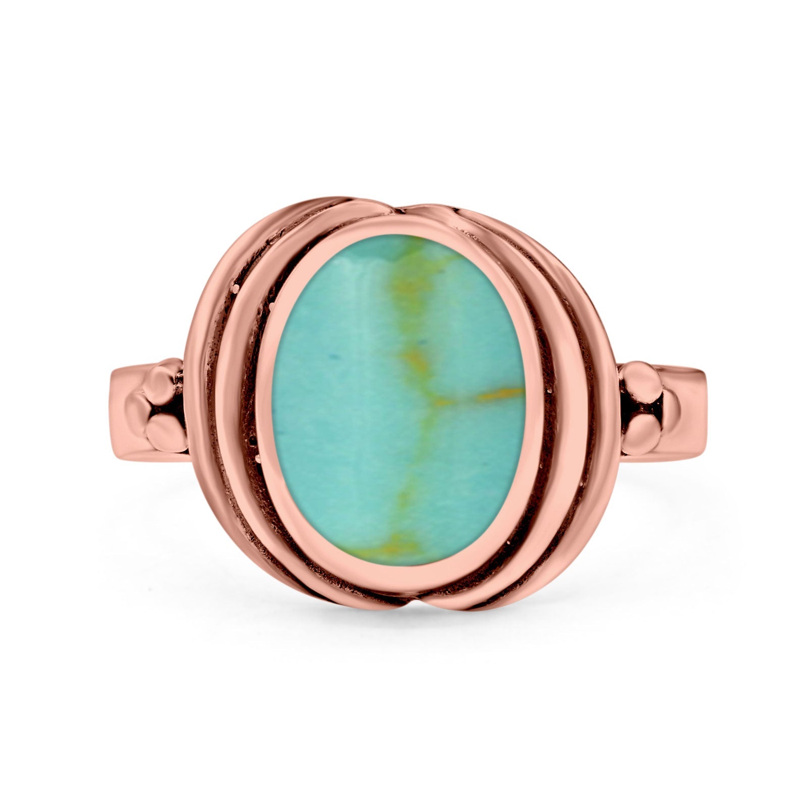 Oval Petite Dainty Lab Opal Ring Solid Oxidized 925 Sterling Silver
