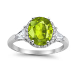 Cocktail Halo Wedding Ring Simulated Cubic Zirconia 925 Sterling Silver
