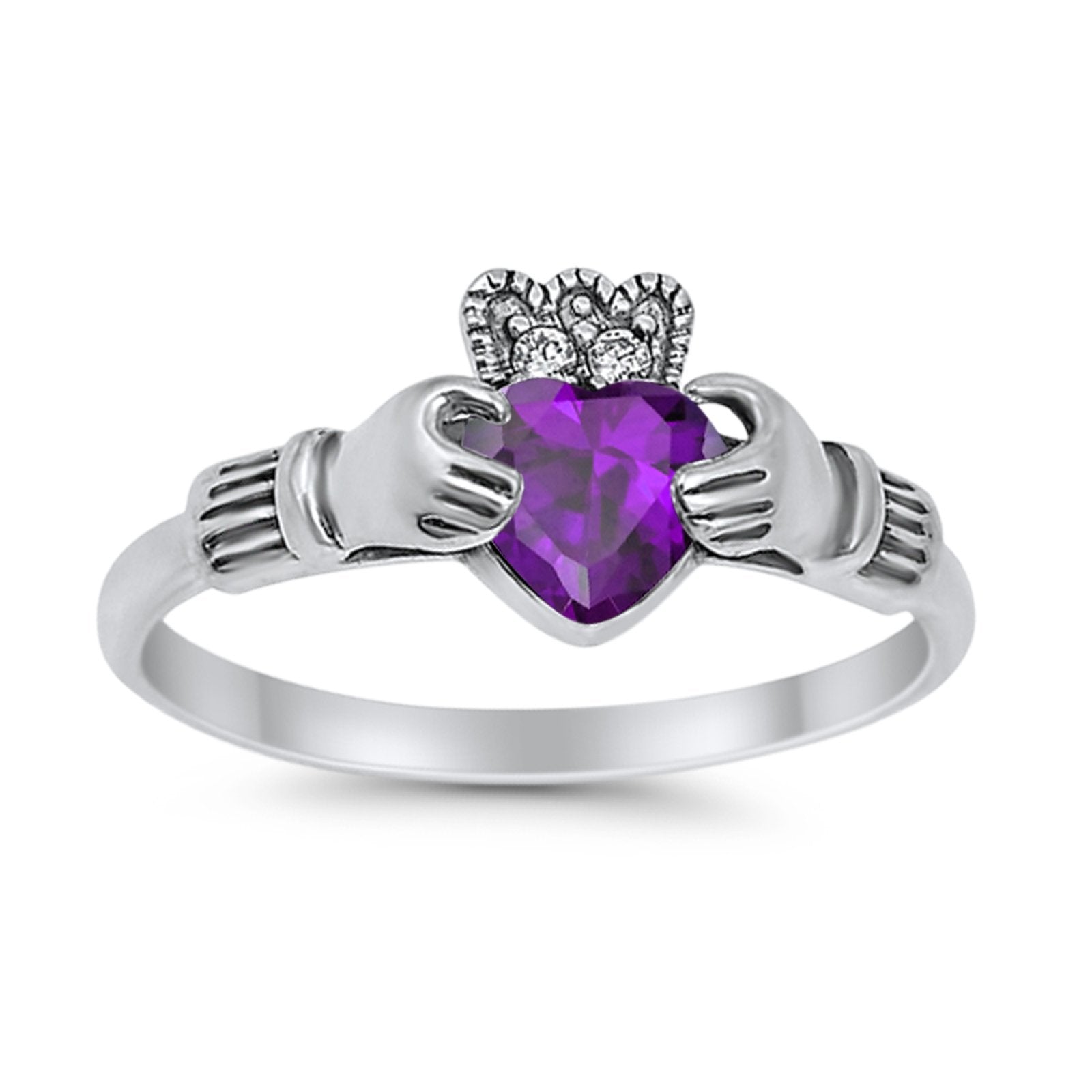 Vintage Style Engagement Bridal Ring Simulated CZ 925 Sterling Silver