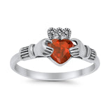 Vintage Style Engagement Bridal Ring Simulated CZ 925 Sterling Silver