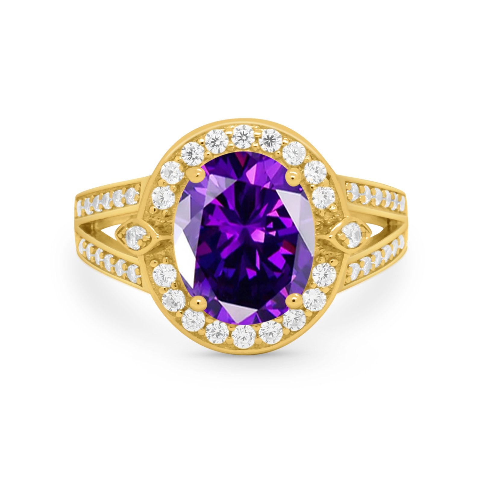 Art Deco Engagement Bridal Ring Simulated Cubic Zirconia 925 Sterling Silver