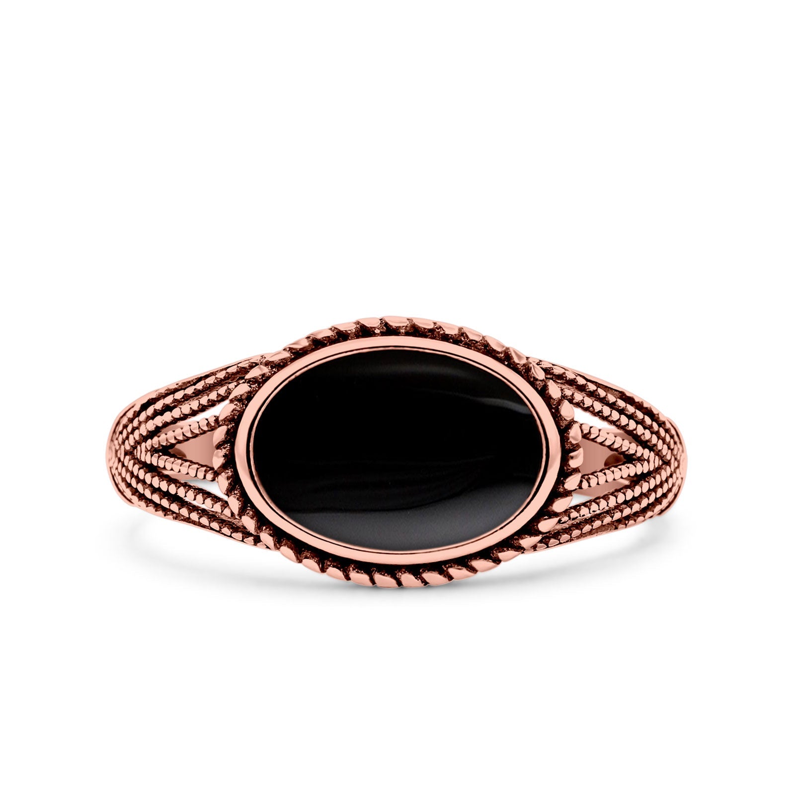 Vintage Style Petite Dainty Lab Opal Ring Solid Oval Oxidized 925 Sterling Silver