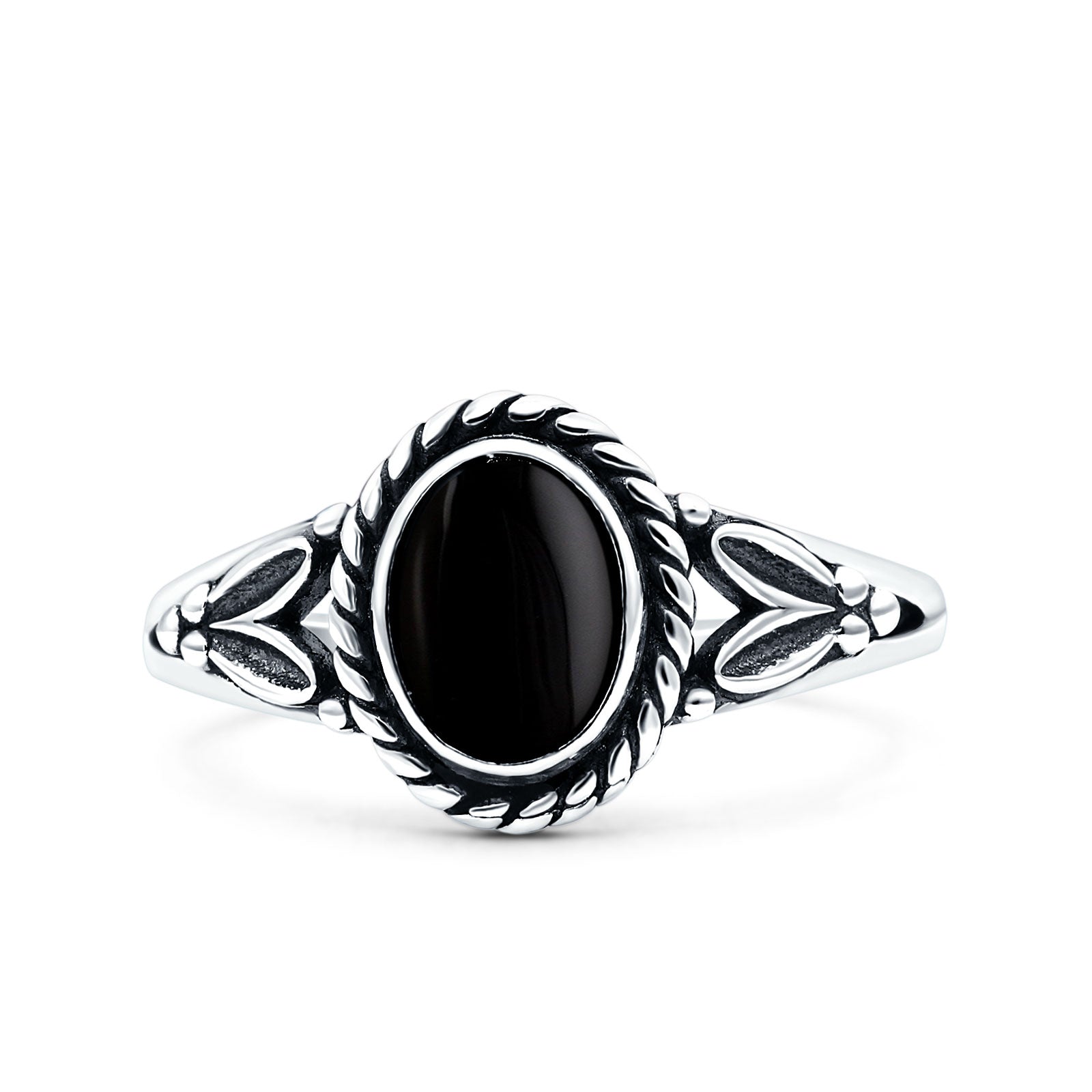Filigree Petite Dainty Lab Opal Ring Solid Oval Oxidized 925 Sterling Silver