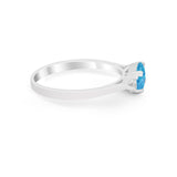 Three Stone Wedding Engagement Ring Emerald Cut Round CZ 925 Sterling Silver