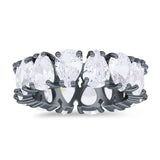 Pear Shaped Eternity Band