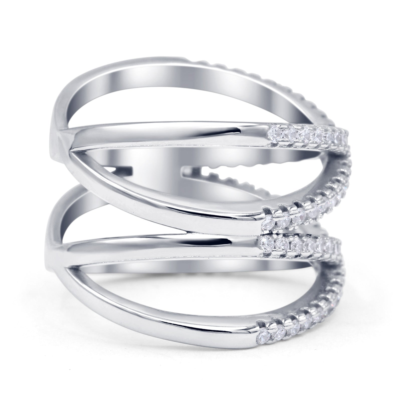 Crisscross Ring