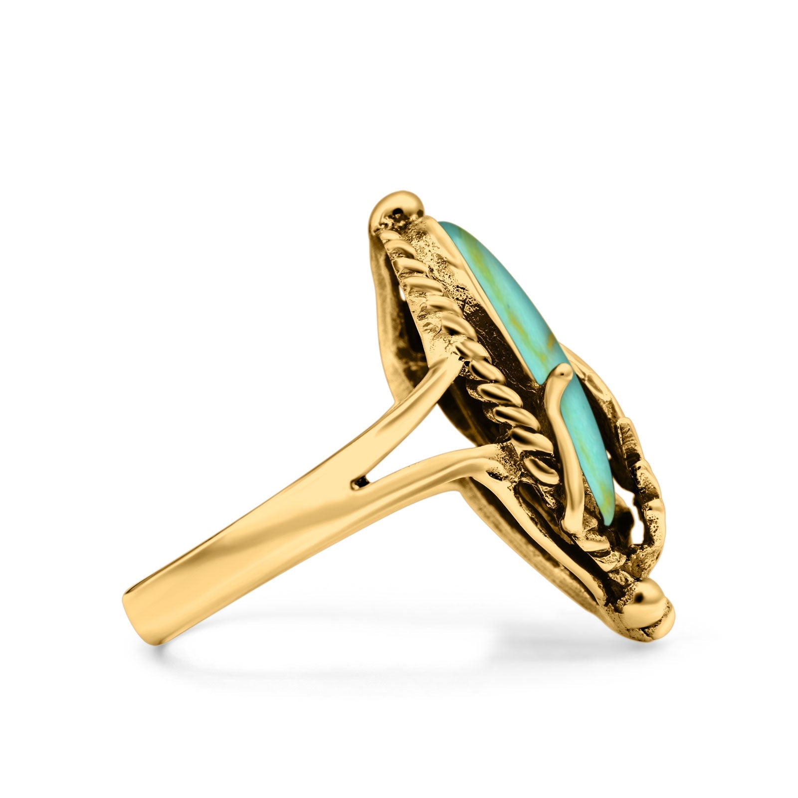 Oval Leaf Petite Dainty Lab Opal Ring Solid Oxidized 925 Sterling Silver