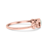 Moon Phases Oxidized Thumb Ring Statement Fashion Ring Lab Created Opal 925 Sterling Silver