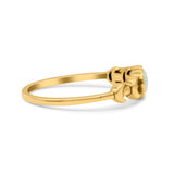 Moon Phases Oxidized Thumb Ring Statement Fashion Ring Lab Created Opal 925 Sterling Silver