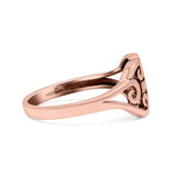 Cross Wedding Engagement Ring Lab Created Opal 925 Sterling Silver