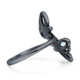 sterling silver butterfly ring