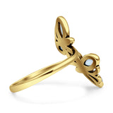 sterling silver butterfly ring