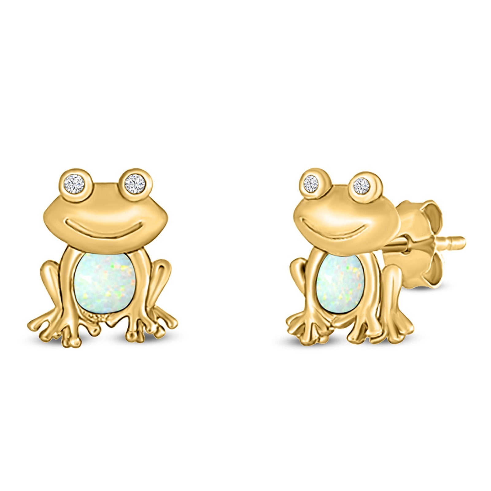 Frog Earrings