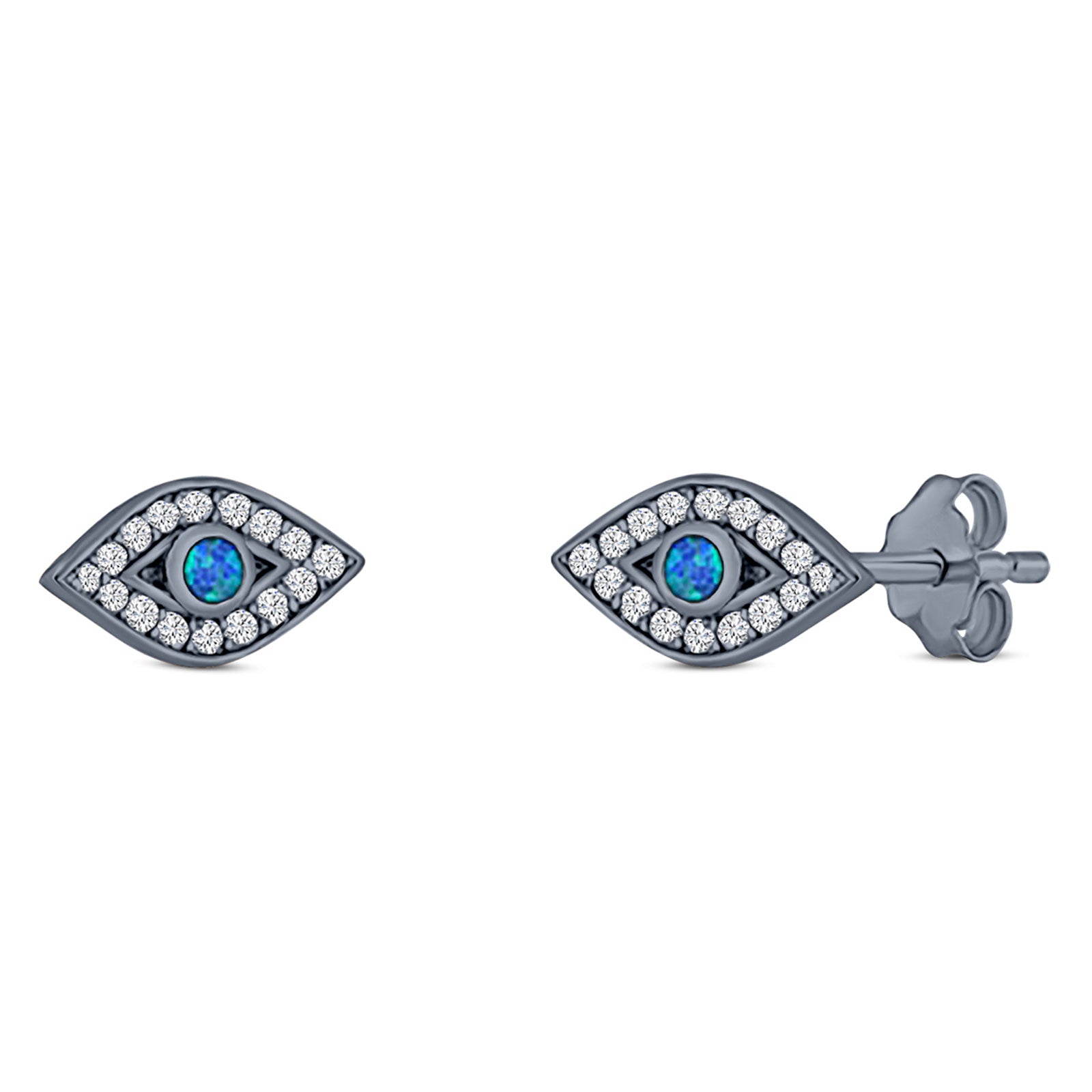 Evil Eye Stud Earrings