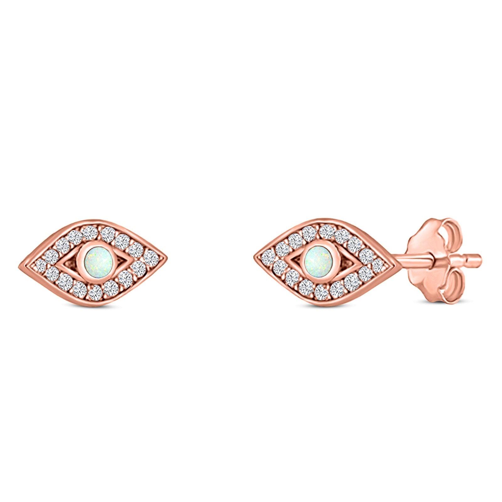 Evil Eye Stud Earrings