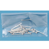 Crystal Simulated Amethyst Cubic Zirconia Nose Stud 925 Sterling Silver-1.5mm