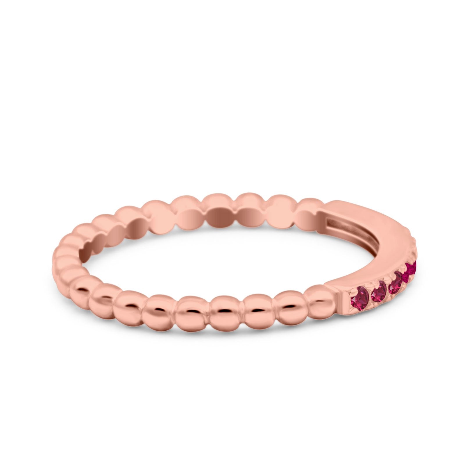 Infinity Twisted Half Eternity Wedding Band Ring Round Simulated Cubic Zirconia 925 Sterling Silver