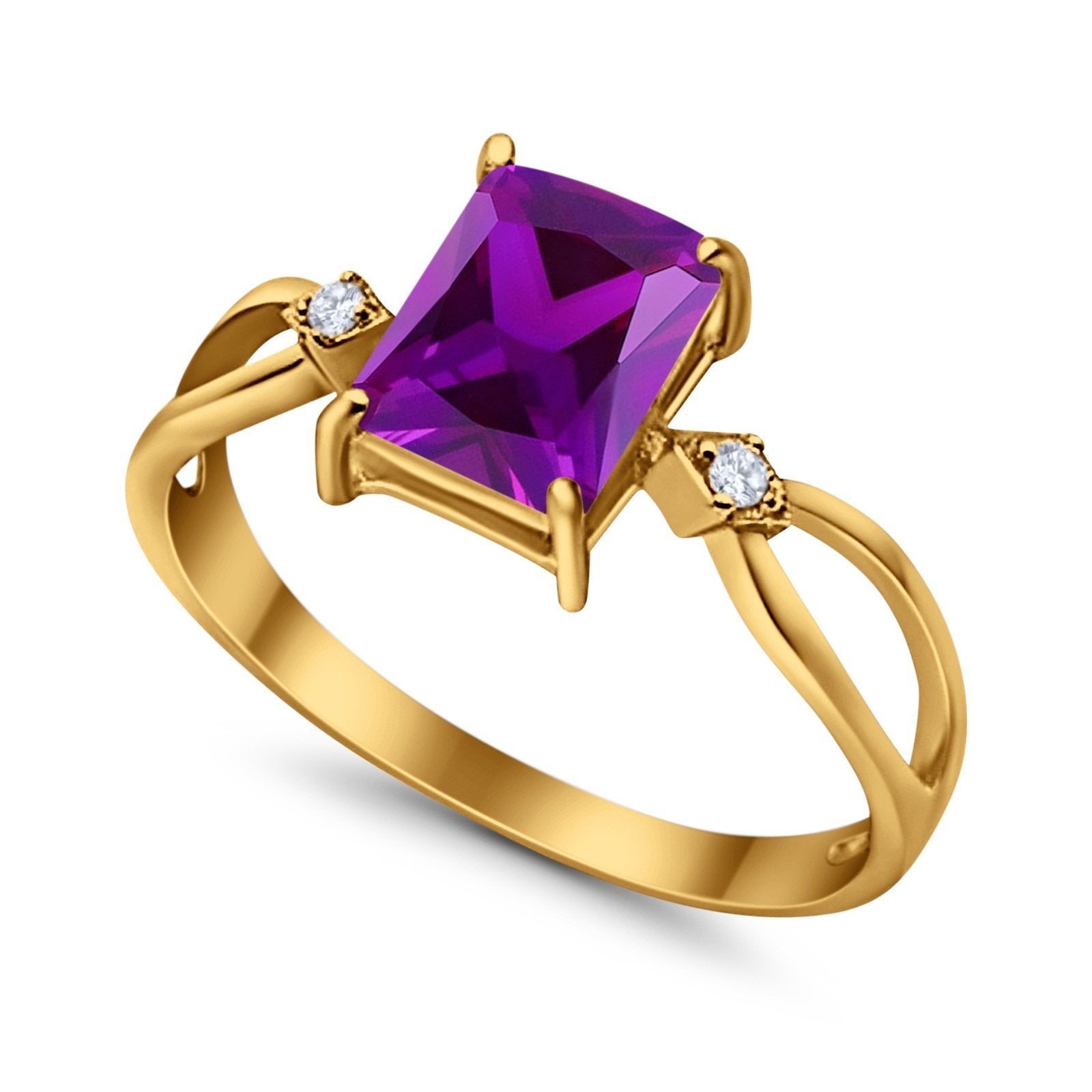 Halo Wedding Ring Baguette Round Simulated Cubic Zirconia 925 Sterling Silver