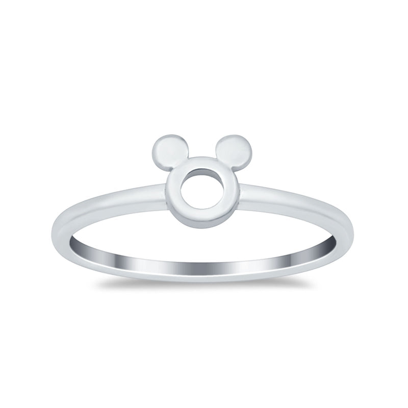 Petite Dainty Plain Rings Band Round 925 Sterling Silver