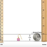 Halo Drop Dangle Earrings Cushion Lab Opal Fish Hook 925 Sterling Silver (22mm)