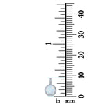 Halo Jewelry Charm Pendant Lab Created Opal & Simulated CZ 925 Sterling Silver