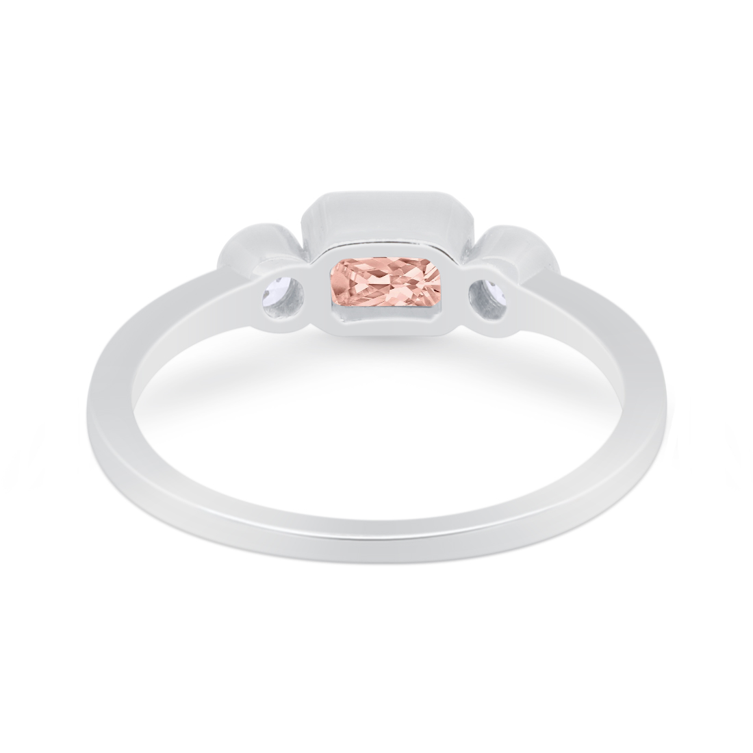 Petite Dainty Fashion Thumb Ring Simulated Cubic Zirconia 925 Sterling Silver