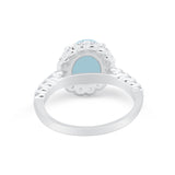 Solitaire Accent Wedding Ring Simulated Cubic Zirconia 925 Sterling Silver