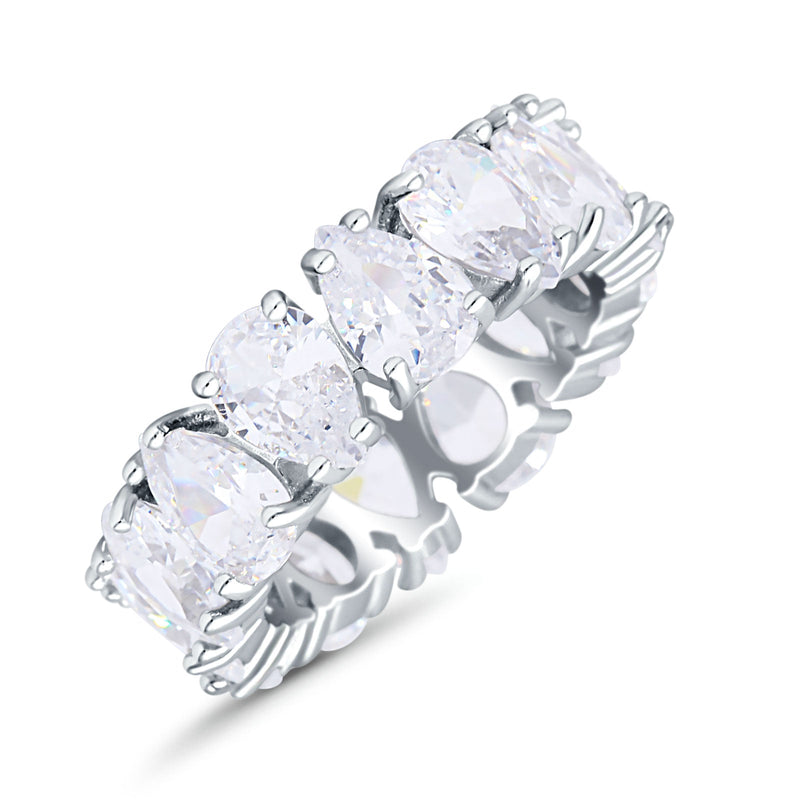 Pear Shaped Eternity Band