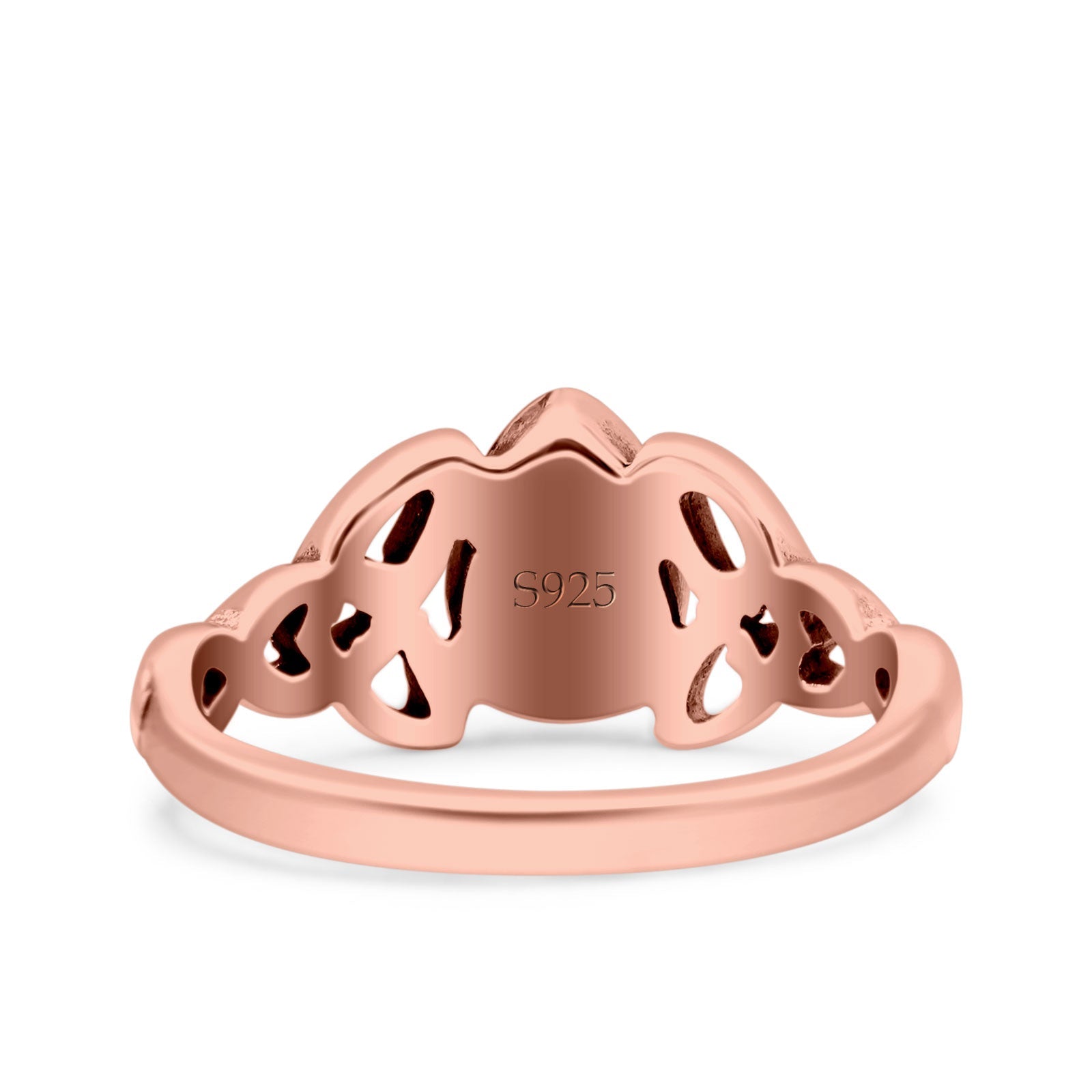 Celtic Pear Lab Opal Ring Solid Oxidized 925 Sterling Silver