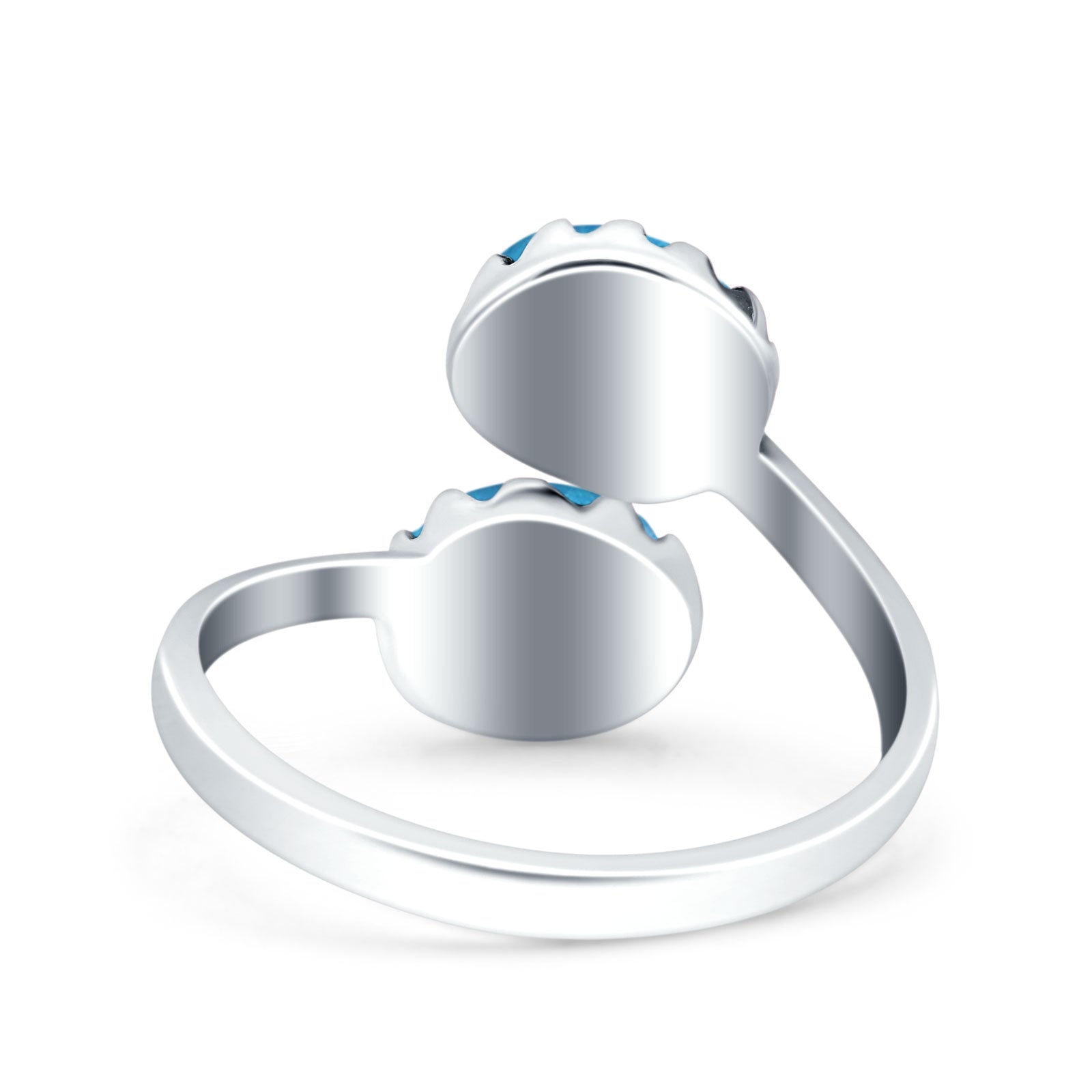 Vintage Style Petite Dainty Adjustable Lab Opal Ring Solid Round Oxidized 925 Sterling Silver