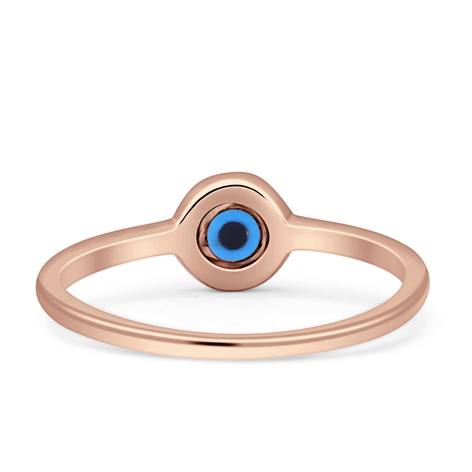 Evil Eye Ring 925 Sterling Silver