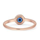 Evil Eye Ring 925 Sterling Silver